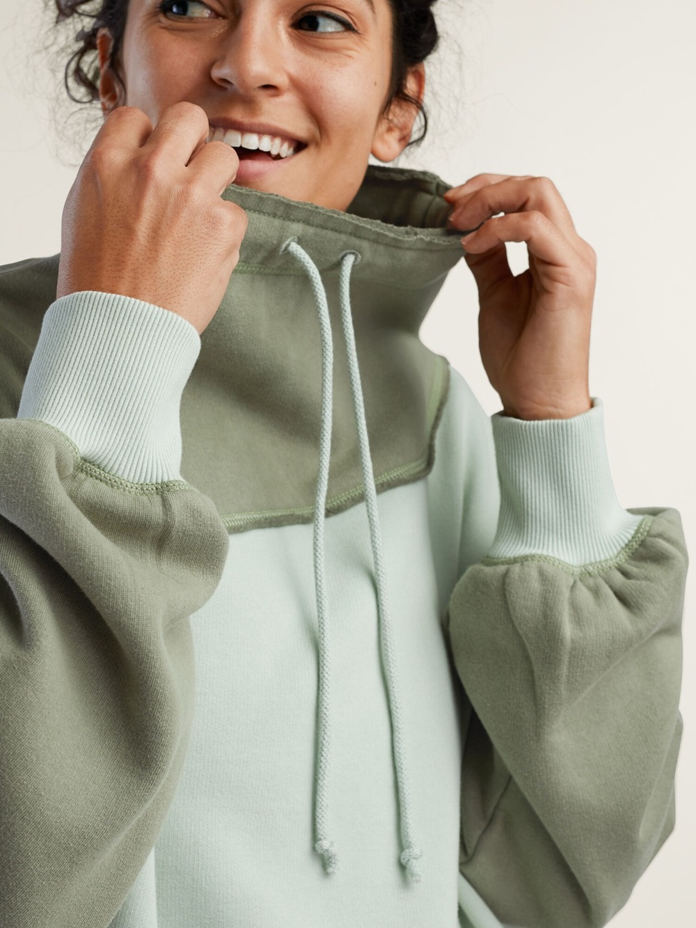 Free People Movement Home Stretch Colorblock Pullover